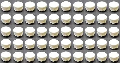 Miniatura 8 de Tapa de extremo de tubo redondo blanco de 1 pulgada, tapón de tubo de tubo de diámetro exterior de 1 pulgada, inserto de tapa de enchufe de plástico