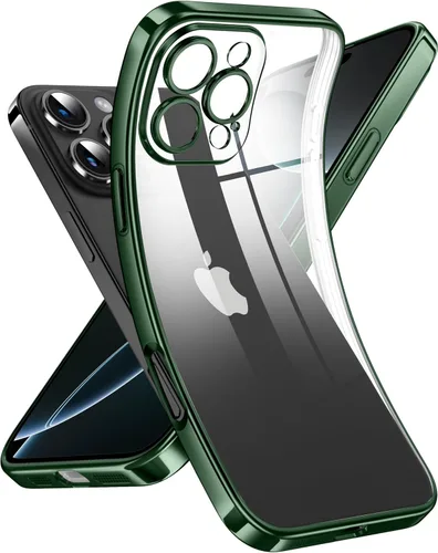 Miniatura 61 de Supdeal Funda transparente para iPhone 13 Pro, no amarillea, protección de cámara, probada en caídas de grado militar, transparente, a prueba
