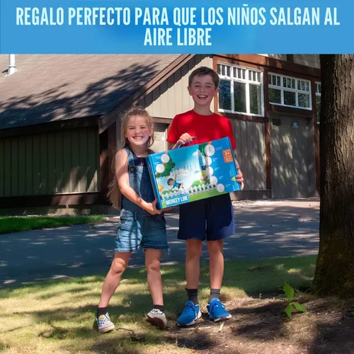 Miniatura 5 de Hyponix Ninja Carrera de Obstáculos para Niños – 2 x 60 pies Slacklines con 13 Obstáculos Resistentes a la Intemperie – Red Mono, Ratchet-Tight gris