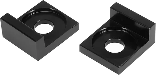Miniatura 6 de F FIERCE CYCLE 2 unids 0.472 in agujero diámetro cadena ajustador bloque tensor reemplazo metal negro para motocicleta