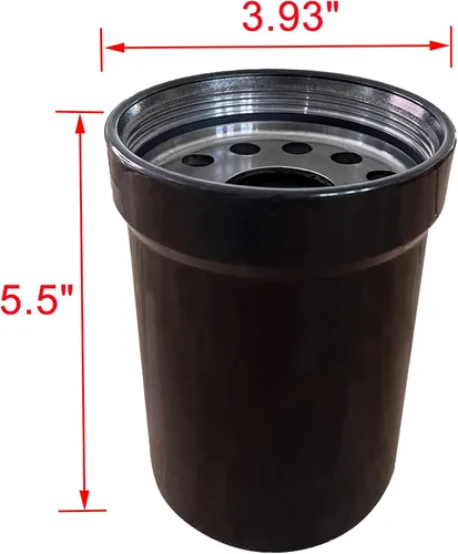 Miniatura 2 de RE504836 - Filtro de aceite de motor compatible con tractor Deere Sustituye a RE507522 RE541420 RE502513, se adapta a tractores diésel Deere 5076E