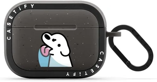 Miniatura 24 de CASETiFY Bounce Airpods Pro (1ª/2.ª generación) - Funda con anillo, negro Kingsnake - carbón mate
