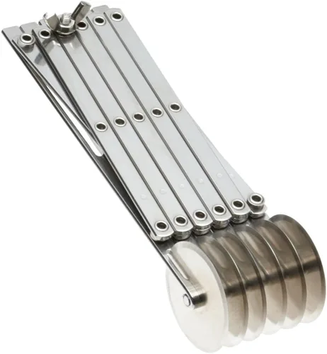 Miniatura 2 de Ateco Cortador de acero inoxidable de 6 ruedas, ruedas de 2 1/8 pulgadas