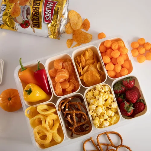 Miniatura 4 de Herr's Papas fritas para barbacoa, 1 onza (paquete de 42 bolsas) – Chips ahumados para barbacoa en bolsas tamaño aperitivo – Ideal para aperitivos