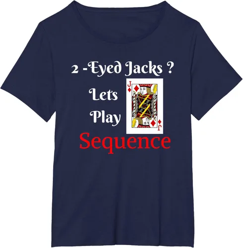 Miniatura 22 de Camiseta divertida con texto en inglés "I Have 2-Eyed Jacks Lets Play A Card Board Game