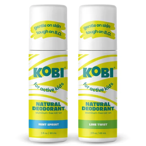 Miniatura 14 de Kobi Desodorante para Niños Activos, Adolescentes, Niños, Niñas - Natural, Sin Aluminio, Fuerza Deportiva - Giro de Lima