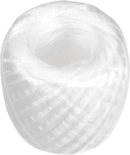 Miniatura 6 de Cuerda de nailon de poliéster [para embalaje incluido en el hogar DIY] -250m/820ft / 1 rollo de plástico, blanco