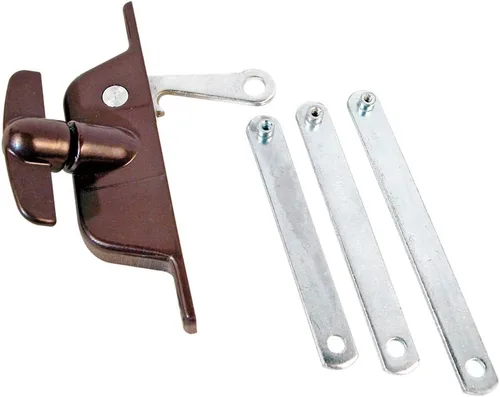 Miniatura 3 de Prime-Line H 3557 Jalousie Operador, reversible, con tres brazos de eslabones, acabado de aluminio (paquete individual)