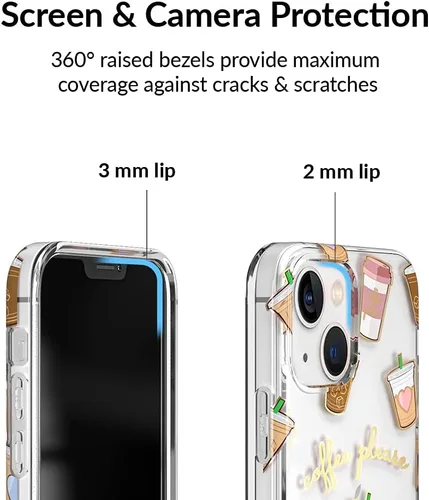 Miniatura 3 de VELVET CAVIAR Funda para iPhone 13, probada en caídas de 10 pies, color café