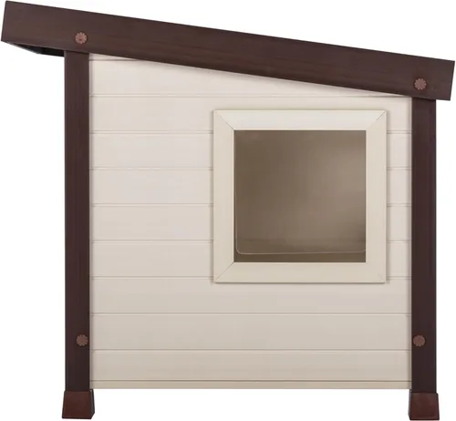 Miniatura 3 de New Age Pet ECOFLEX Albany - Casa para gatos al aire libre, resistente a la intemperie, solapas de doble puerta, 21 pulgadas de ancho x 20 pulgadas
