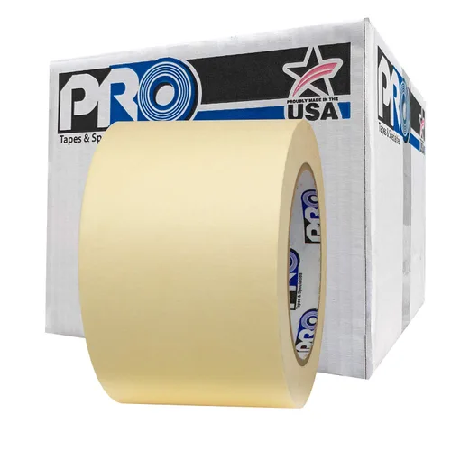 Miniatura 10 de Cinta de enmascarar ProTapes 795 de papel crepé para usos generales, Bronceado, 1