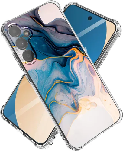 Miniatura 9 de para Samsung Galaxy a15 5G [Funda de Mármol Delgada]+[Anti-Caída Protectora] Fundas de Teléfono de TPU Suave y Elegantes para Mujeres de 6.5 Pulgadas
