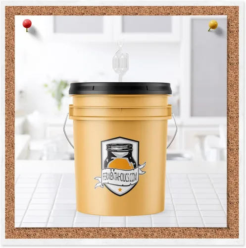Miniatura 3 de Fermentaholics Airlock en forma de S, paquete de 4 esclusas para elaboración y fermentación, uso con tapón de goma perforado, tapa con ojales