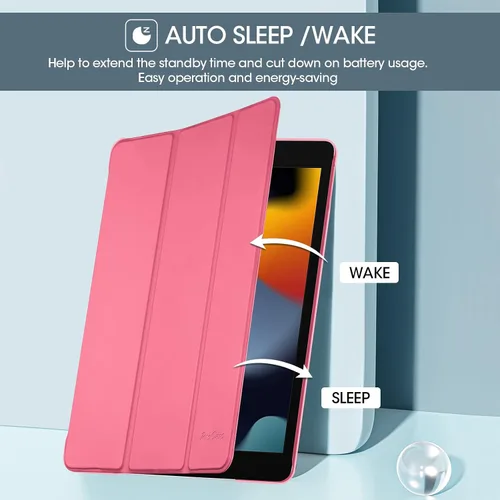 Miniatura 4 de ProCase Funda delgada para iPad 10.2 9ª 2021/8ª 2020/7ª 2019 iPad 10.2 2021 9ª/2020 8ª/2019 7ª generación Protector de pantalla