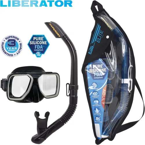 Miniatura 2 de TUSA Sport Combo de máscara y esnórquel para adultos Humo