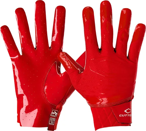 Miniatura 9 de Cutters Rev Pro - Guantes de fútbol para hombre, con agarre ultra adhesivo, para adultos, 1 par