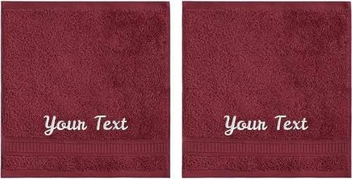 Miniatura 16 de Toallas de baño personalizadas para baño, hotel, spa, piscina, dormitorio universitario, súper suaves, altamente absorbentes, algodón turco Blanco