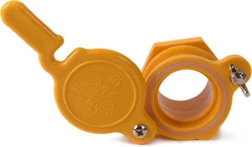 Miniatura 4 de BeeCastle Válvula de compuerta de miel para cubo de 5 galones, puerta de miel de nailon duradera para extractor, grifo extractor de miel