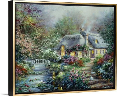 Miniatura 10 de CANVAS ON DEMAND Nicky Boehme - Lienzo decorativo para pared, diseño contemporáneo, decoración del hogar, paisaje, obra de arte natural, 14 x 11