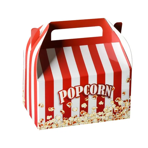 Miniatura 10 de Hammont Cajas de papel (10 unidades) - Cajas de galletas para regalos de fiesta, bonitos diseños, perfectas para fiestas y celebraciones, 6.25 x