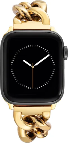 Miniatura 16 de Pulsera de cadena de moda Anne Klein para Apple Watch, segura, ajustable, correa de repuesto para Apple Watch, se adapta a la mayoría de las muñecas