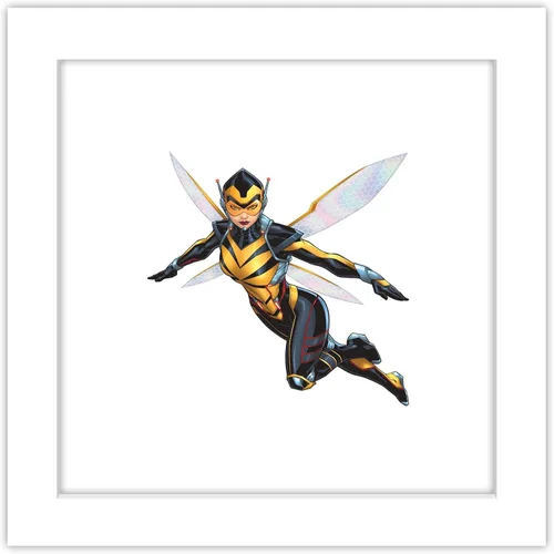 Miniatura 11 de Trends International Gallery Pops Marvel Comics Avengers - Póster de pared de avispa, 12 x 12 pulgadas, versión enmarcada en negro