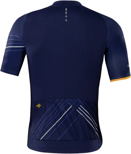 Miniatura 7 de Santic Camiseta de ciclismo para hombre, manga corta, camisas de ciclismo de montaña, chaqueta de bicicleta con bolsillos