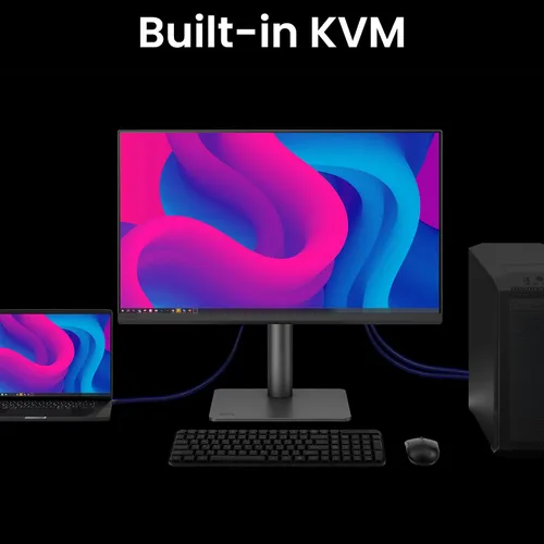 Miniatura 8 de BenQ PD2706QN 27" 2K QHD (2560x1440) Monitores listos para Mac, IPS, 95% P3, 100% sRGB/Rec.709, uniformidad, 90W USB-C, 100Hz, calibrado de fábrica