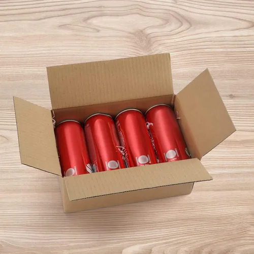 Miniatura 5 de CRUGLA Cajas de envío de 9 x 6 x 4 para pequeñas empresas, caja de embalaje de cartón corrugado, 25 paquetes