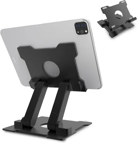 Miniatura 9 de KABCON Soporte para tablet, soporte para tablet para iPad, soporte portátil ajustable de múltiples ángulos para escritorio compatible con iPad Pro