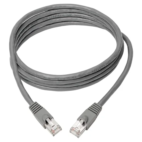 Miniatura 23 de Tripp Lite Cable Ethernet Cat6a 10G, cable de conexión de red STP moldeado sin enganches (RJ45 M/M), negro, 35 pies/34.8 ft, garantía