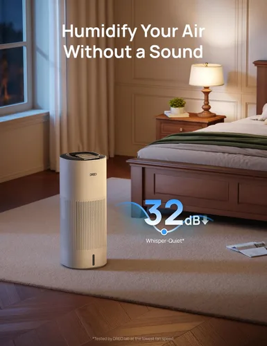 Miniatura 7 de Dreo Humidificador Evaporativo Inteligente para Habitación Grande hasta 1000 pies², 800ml/h Humidificadores de Aire de Alta Salida para Dormitorio