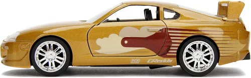 Miniatura 3 de Jada Toys Fast & Furious 1:32 Slap Jack's 1995 Toyota Supra auto fundido a presión, juguetes para niños y adultos (JA99542)