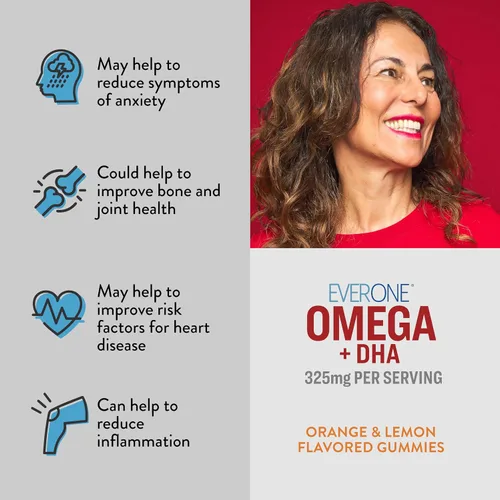 Miniatura 4 de Gomitas de aceite de pescado Omega para adultos y adolescentes con DHA – Suplemento de apoyo para la salud cerebral y cardiovascular – Vegano, sin
