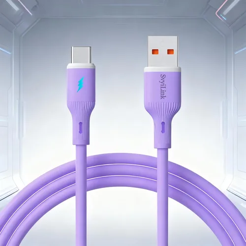 Miniatura 20 de Cable USB PD cargador rápido iluminado (USB 4 en 1 azul), soporta transferencia de datos, se puede utilizar como luz nocturna, longitud del cable
