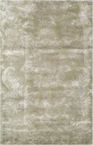 Miniatura 8 de MARTHA STEWART x SAFAVIEH MSR3124C - Alfombra hecha a mano de lana de damasco y viscosa de 8 pies 6 pulgadas x 11 pies 6 pulgadas x 11 pies 6