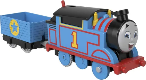 Miniatura 7 de Thomas & Friends Tren de Juguete Motorizado Whiff con Pilas, Motor y Vagón de Carga para Juego de Simulación para Niños en Edad Preescolar a Partir