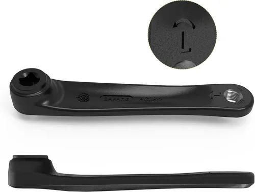 Miniatura 9 de BAFANG Brazo de manivela de 6.693 in bicicleta eléctrica agujero de diamante manivela motor medio bielas piezas esenciales accesorio motor medio