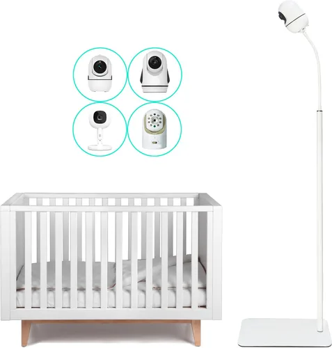 Miniatura 8 de GUCHO Soporte de pie para monitor de bebé compatible con Hello Baby, Infant Optics DXR-8 Pro, Nanit Pro, UKSUP, Vtech, OKAIDI Baby Monitor, Soporte