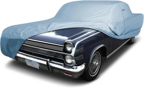Miniatura 22 de iCarCover - Funda de auto personalizada para AMC Ambassador (1965-1973), impermeable, resistente a todo clima, protector UV, sol, lluvia, nieve