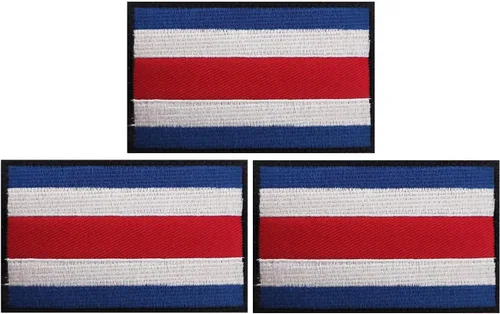 Miniatura 9 de JAVD Paquete de 3 parches de bandera de Honduras para sombreros, bolsas tácticas, chaquetas, parche de ropa transparente