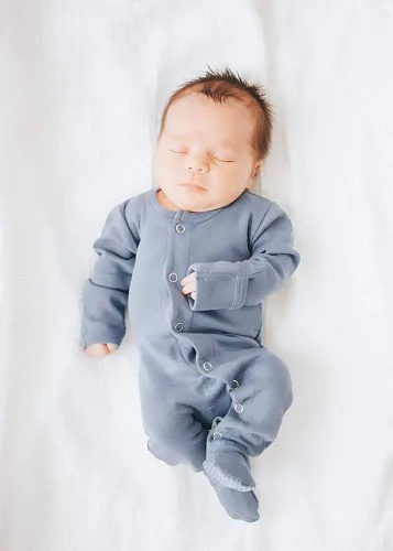 Miniatura 19 de L'ovedbaby Baby Girls Organic Baby Snap Footie