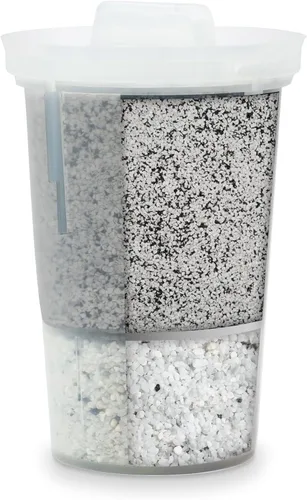 Miniatura 10 de Reemplazo único de filtro de agua alcalina MINA de Santevia Filtro único de jarra de agua para el hogar que agrega minerales y produce agua