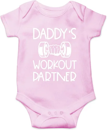 Miniatura 5 de CBTwear Body para bebé de entrenamiento para papá, adorable mameluco para niño, divertido y lindo traje para bebé