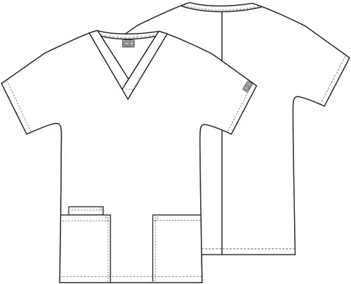 Miniatura 8 de Cherokee - Camiseta quirúrgica con cuello en V para mujer