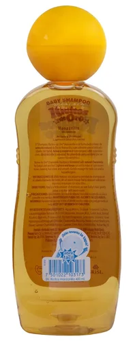 Miniatura 3 de Ricitos de Oro Shampoo para bebé, Limpiador, Acondicionador y Aclarante con Extractos de Manzanilla, Aclara y Acondiciona, Libre de Parabenos