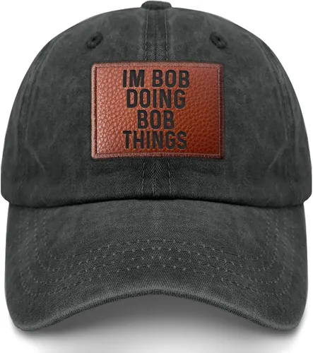 Miniatura 28 de Im Bob Doing Bob Things - Sombrero de camionero para hombre, sombrero de malla vintage para verano Azul Marino-06