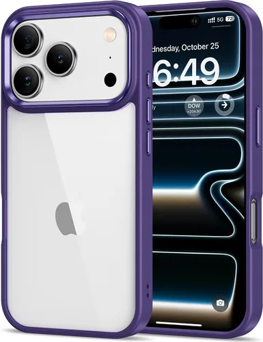 Miniatura 27 de HOOMIL Funda para iPhone 7 Plus/iPhone 8 Plus de 5.5 pulgadas, no amarillea, protección contra caídas, cubierta trasera dura transparente