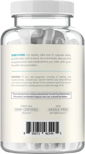 Miniatura 3 de Clear Formulas Absorción Rápida CoQ10 200mg - Coenzima Q10 200mg Potente antioxidante para la energía cardíaca y el envejecimiento - Cápsulas