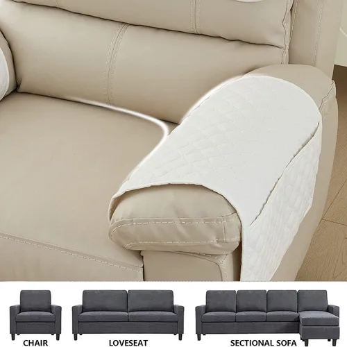 Miniatura 4 de XMAYODS Funda impermeable para sillón con reposabrazos, fundas antideslizantes para sofá y reposacabezas, fundas para respaldo, fundas para sillón